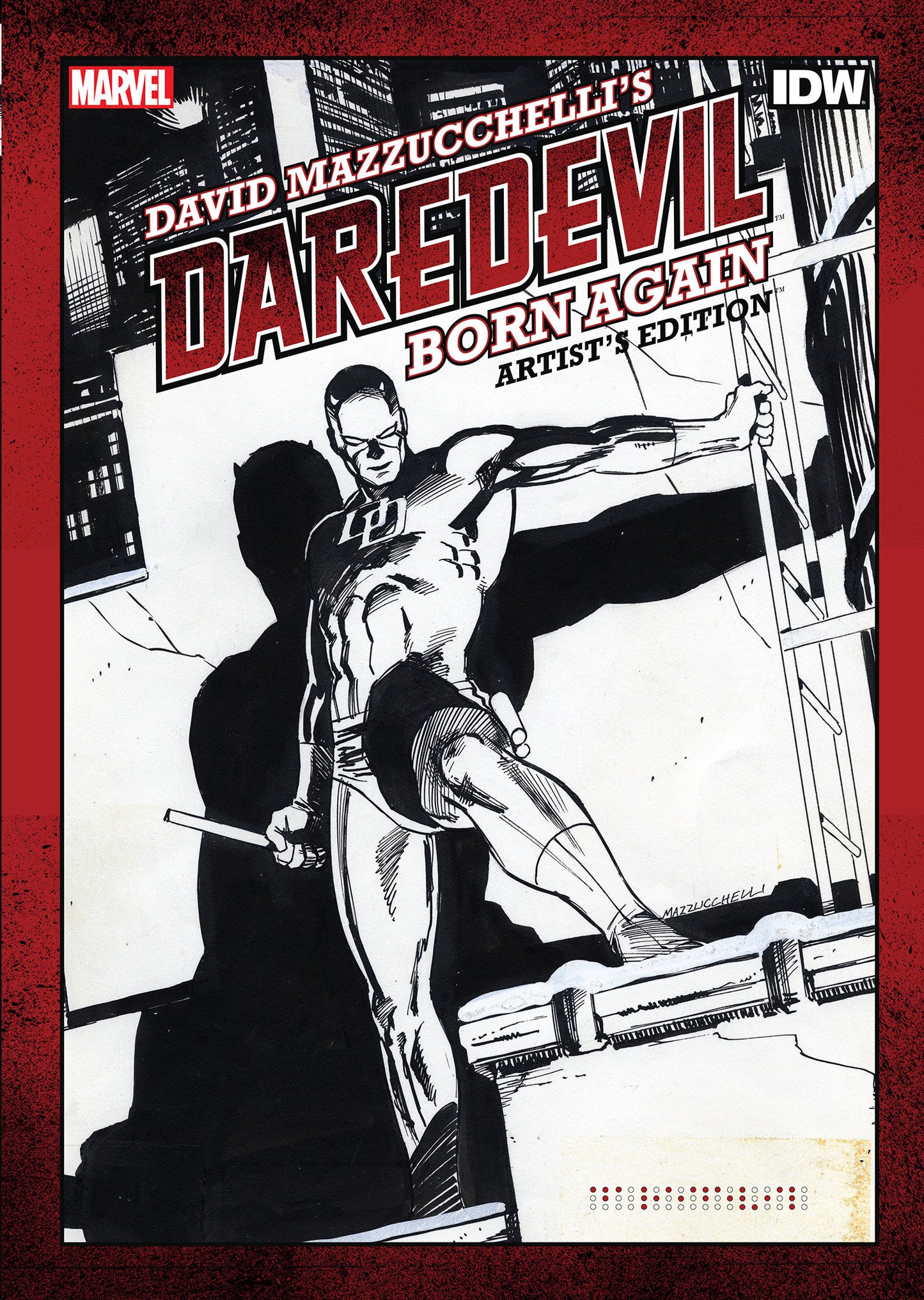 David Mazzucchelliâ€™s Daredevil Born Again Artistâ€™s Edition