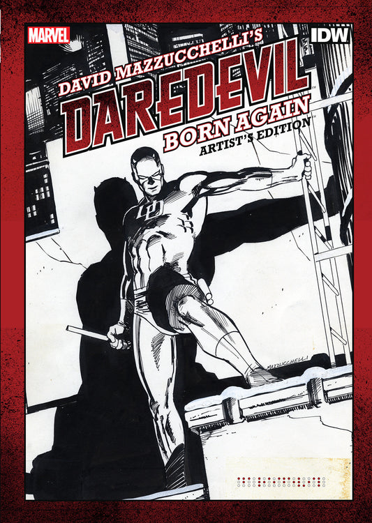 David Mazzucchelliâ€™s Daredevil Born Again Artistâ€™s Edition