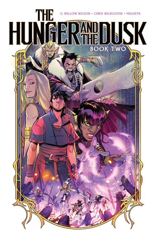 The Hunger and the Dusk, Vol. 2 - Cover