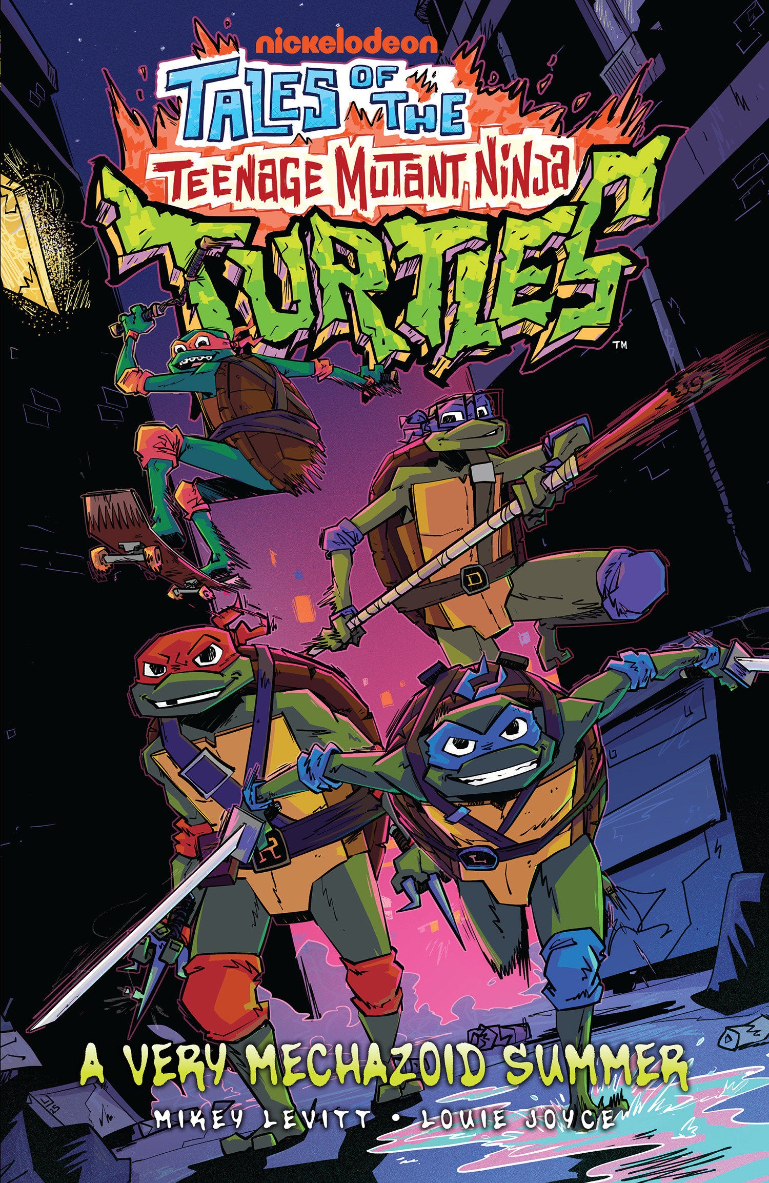 Tales Of The Teenage Mutant Ninja Turtles: A Very Mechazoid Summer — Cover