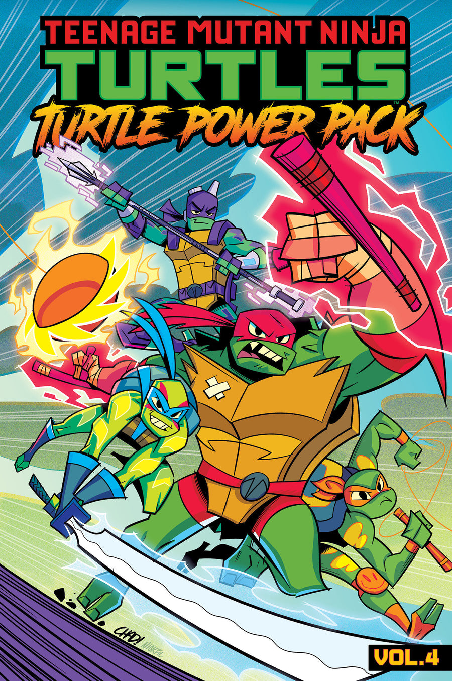 Teenage Mutant Ninja Turtles: Turtle Power Pack, V4 — Cover