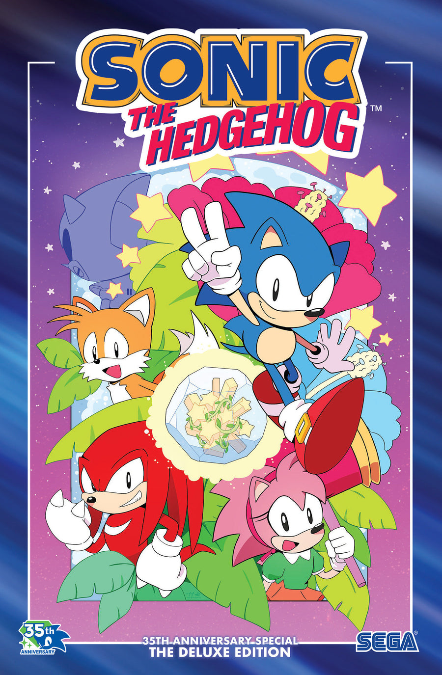 Sonic the Hedgehog: 35th Anniversary Special - the Deluxe Edition — Cover