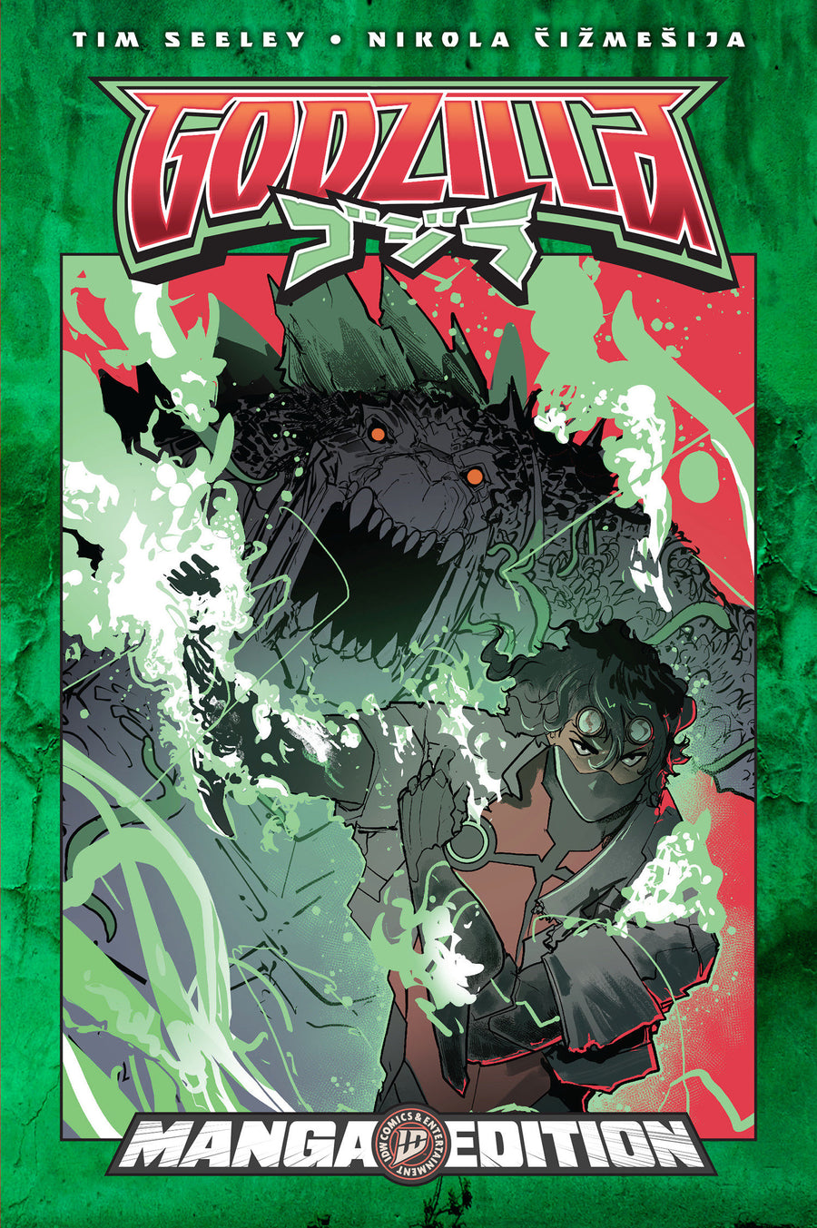 Godzilla [kai-Sei Era]: End of the Reign - Manga Style Edition — Cover
