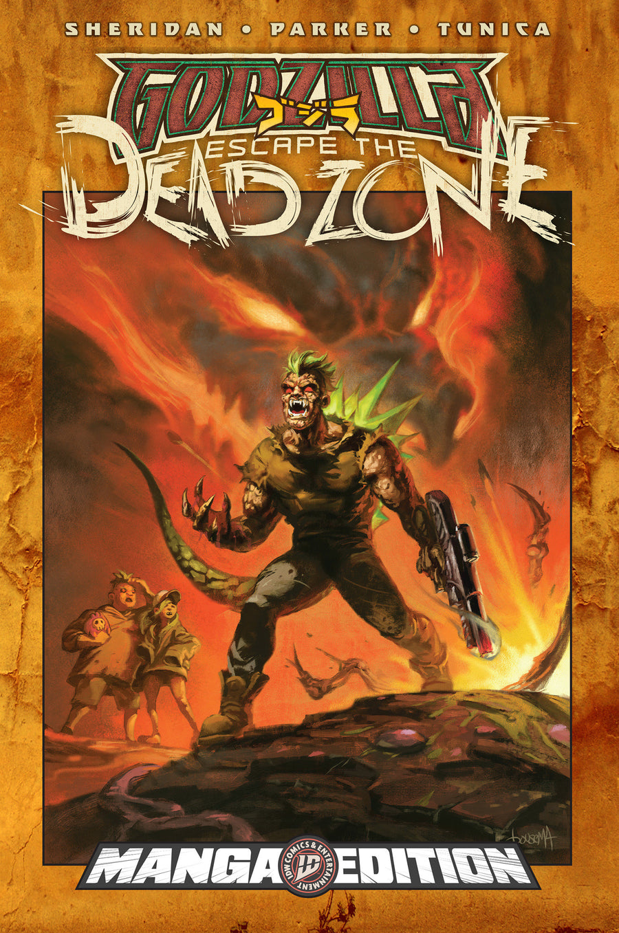 Godzilla: Escape the Deadzone [kai-Sei Era] - Manga Style Edition — Cover