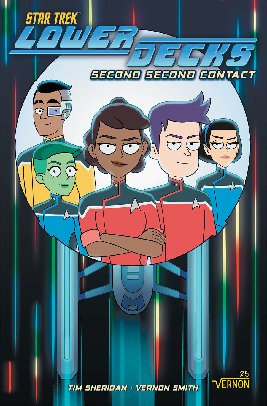 Star Trek: Lower Decks, Vol. 3: Second Second Contact — Cover
