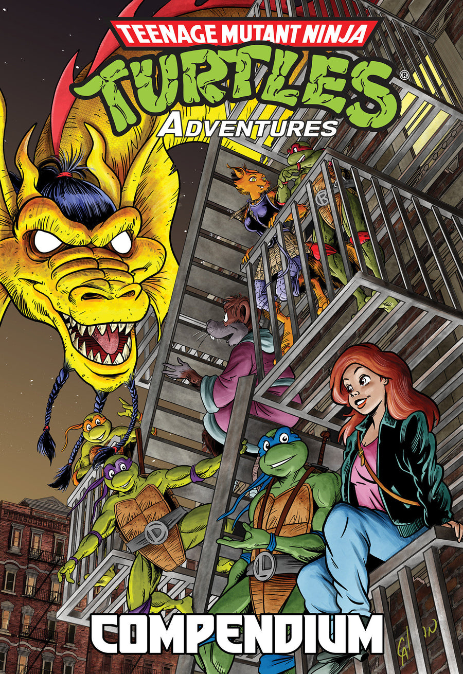 Teenage Mutant Ninja Turtles Adventures Compendium, Vol. 3 — Cover