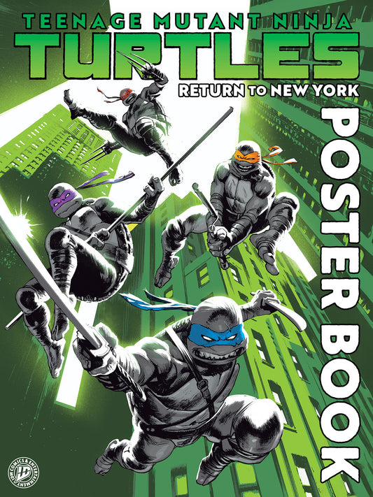Teenage Mutant Ninja Turtles: Return To New York Poster Book — Cover