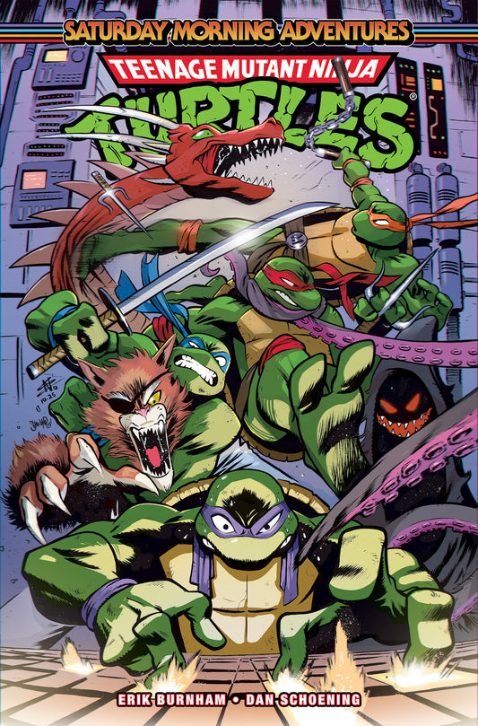 Teenage Mutant Ninja Turtles: Saturday Morning Adventures, Vol. 9 — Cover