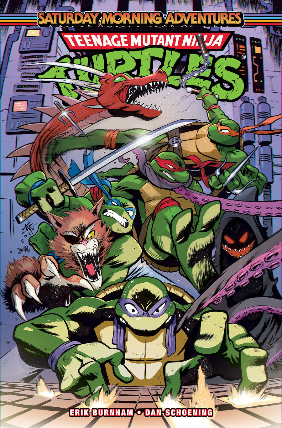 Teenage Mutant Ninja Turtles: Saturday Morning Adventures, Vol. 9 — Cover
