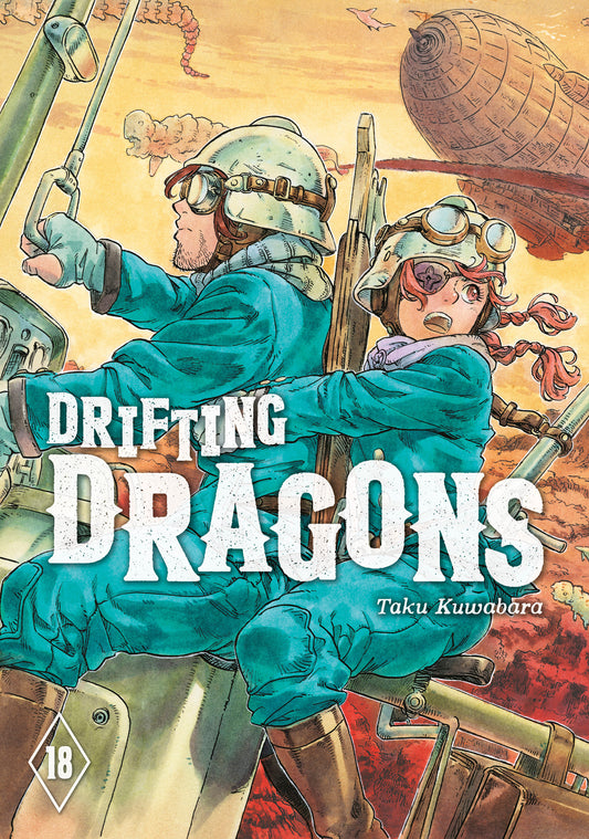 Drifting Dragons 18 — Cover