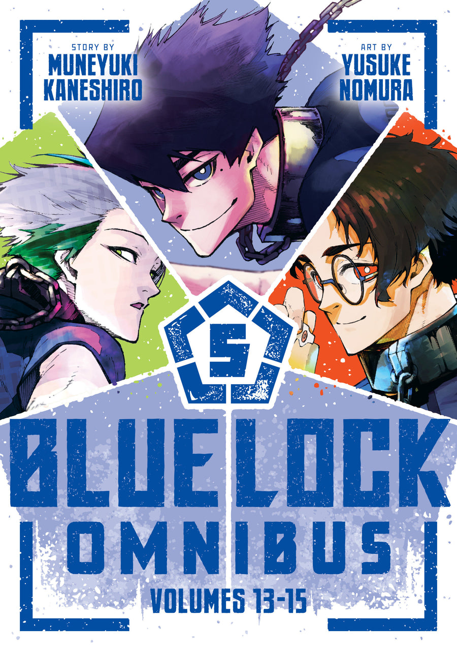 Blue Lock Omnibus 5 (Vol. 13-15) — Cover