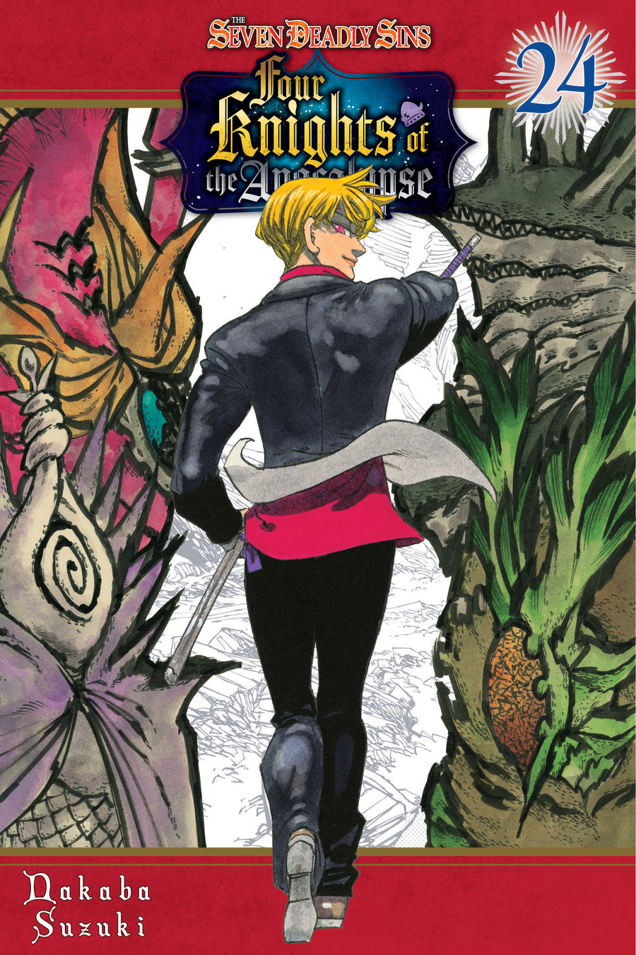 The Seven Deadly Sins: Four Knights of the Apocalypse 24 — Cover