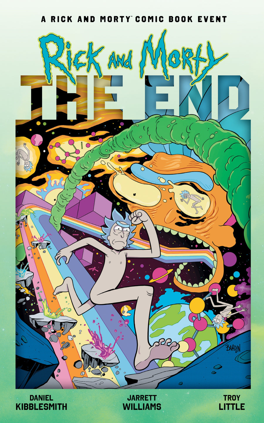 Rick and Morty: The End — Cover