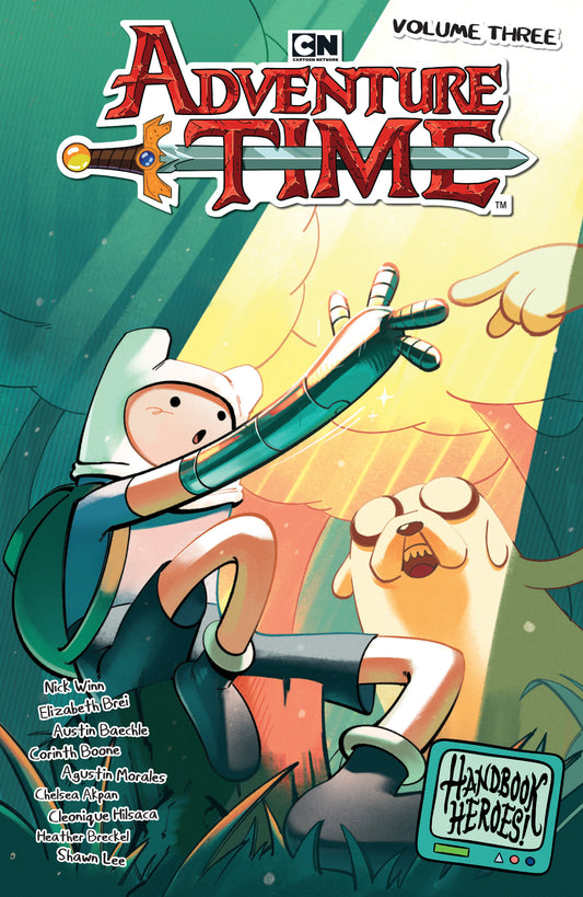 Adventure Time Vol. 3: Handbook Heroes! — Cover