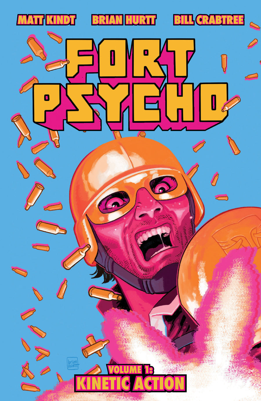 Fort Psycho Vol. 1: Kinetic Action — Cover
