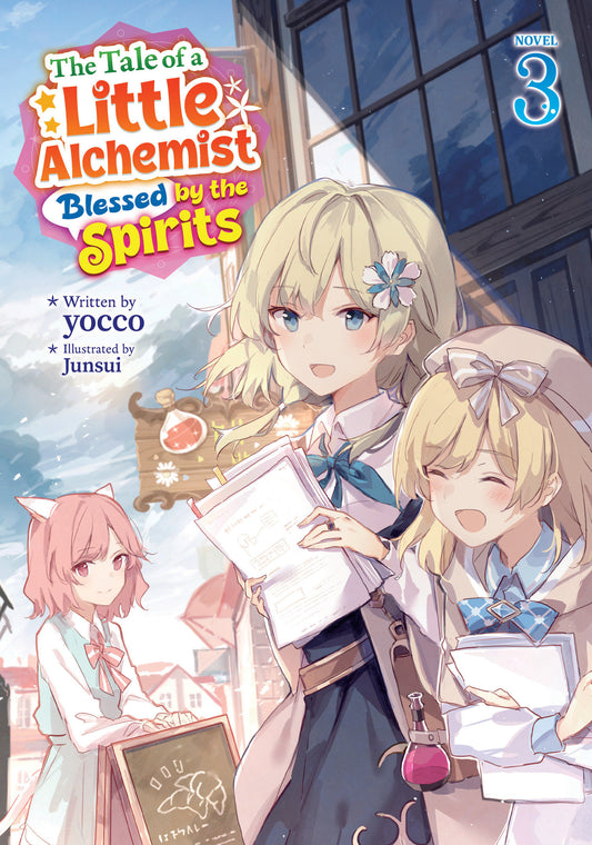The Tale Of A Little Alchemist Blessed By The Spirits (light Novel) Vol. 3 - Cover