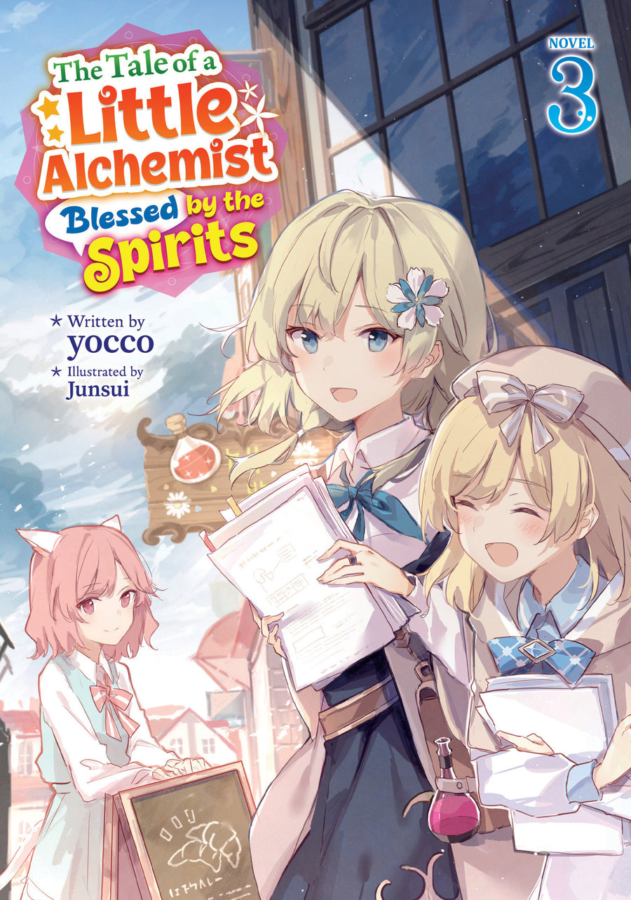 The Tale Of A Little Alchemist Blessed By The Spirits (light Novel) Vol. 3 - Cover