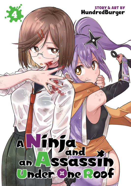 A Ninja and an Assassin Under One Roof Vol. 4 - Cover