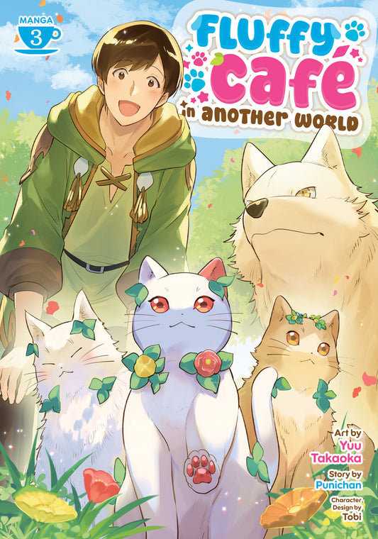 Fluffy Café in Another World (Manga) Vol. 3 - Cover