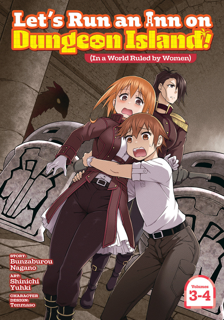 Let's Run an Inn On Dungeon Island! (In a World Ruled by Women) (Omnibus) Vol. 3-4 — Cover