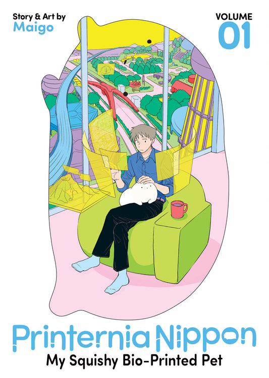 Printernia Nippon: My Squishy Bio-Printed Pet Vol. 1 - Cover
