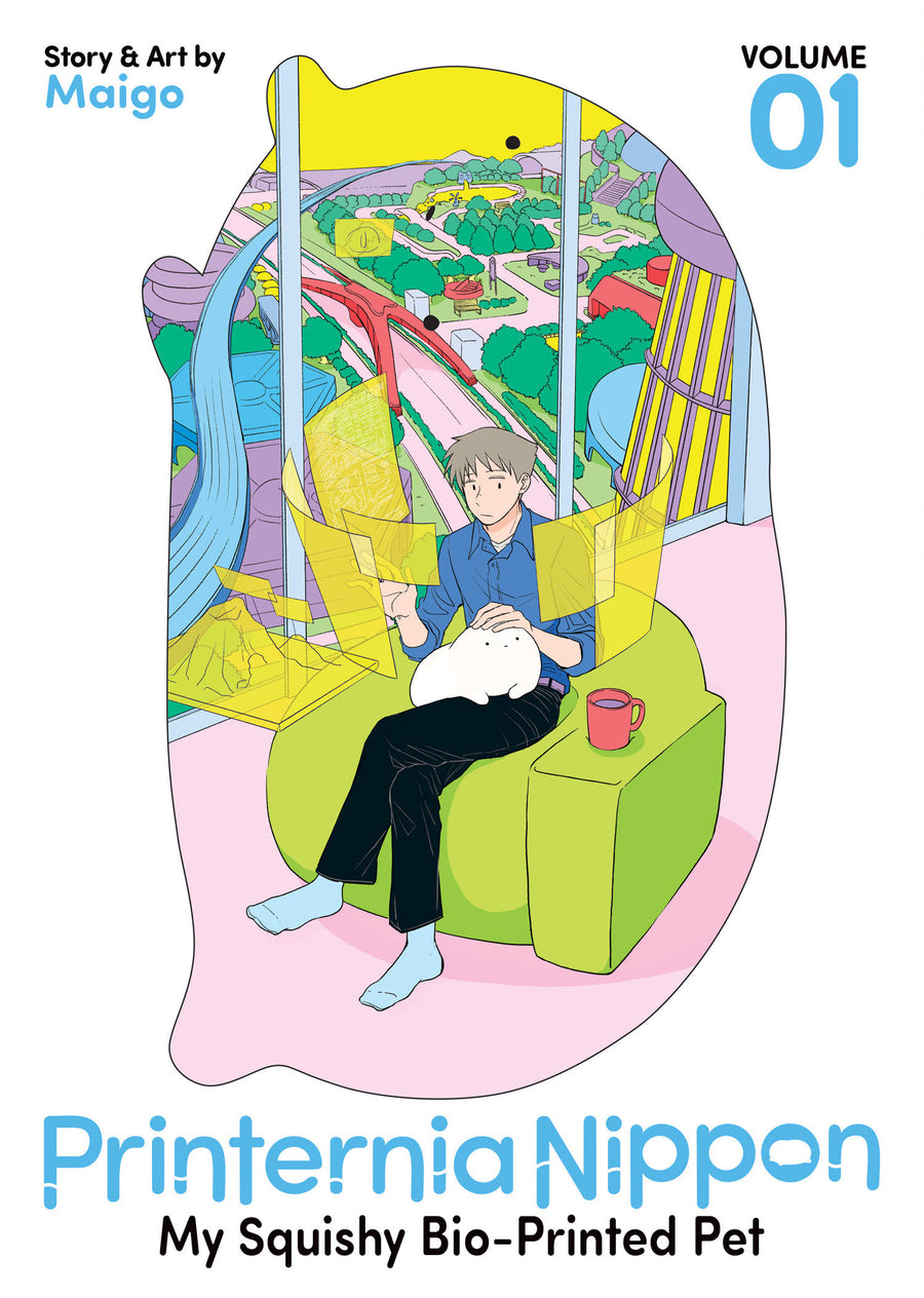Printernia Nippon: My Squishy Bio-Printed Pet Vol. 1 - Cover