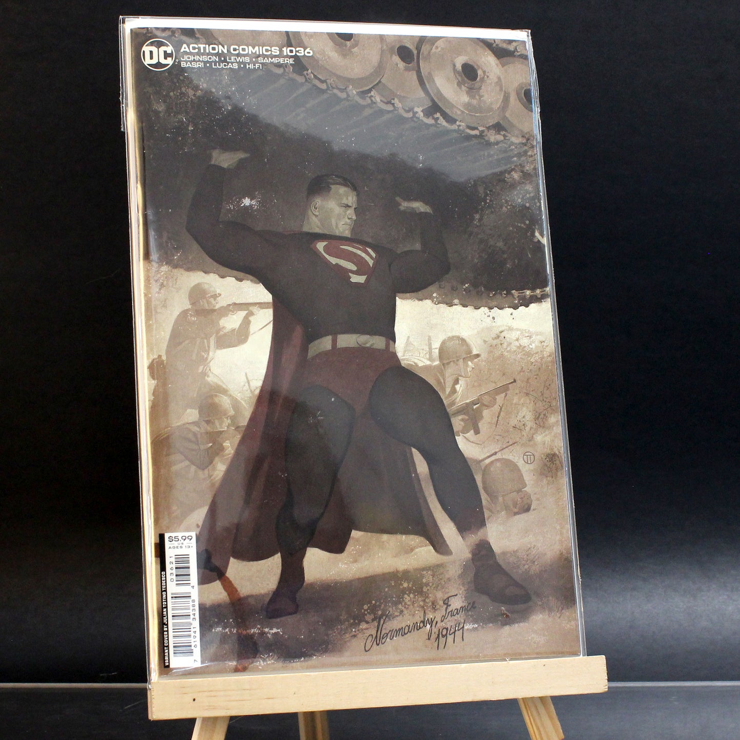 Action Comics #1036 Cover B Julian Totino Tedesco Variant