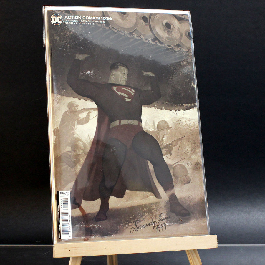 Action Comics #1036 Cover B Julian Totino Tedesco Variant - Cover