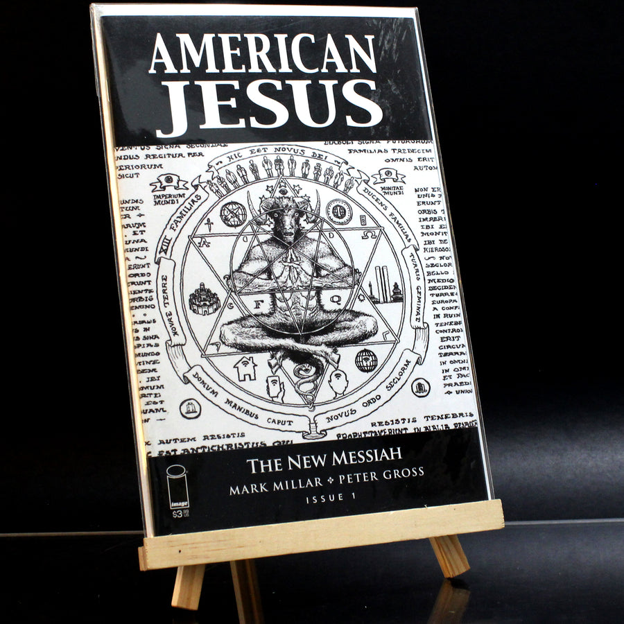 American Jesus: The New Messiah #1 Cover C Frank Quitely Black & White Variant - Cover