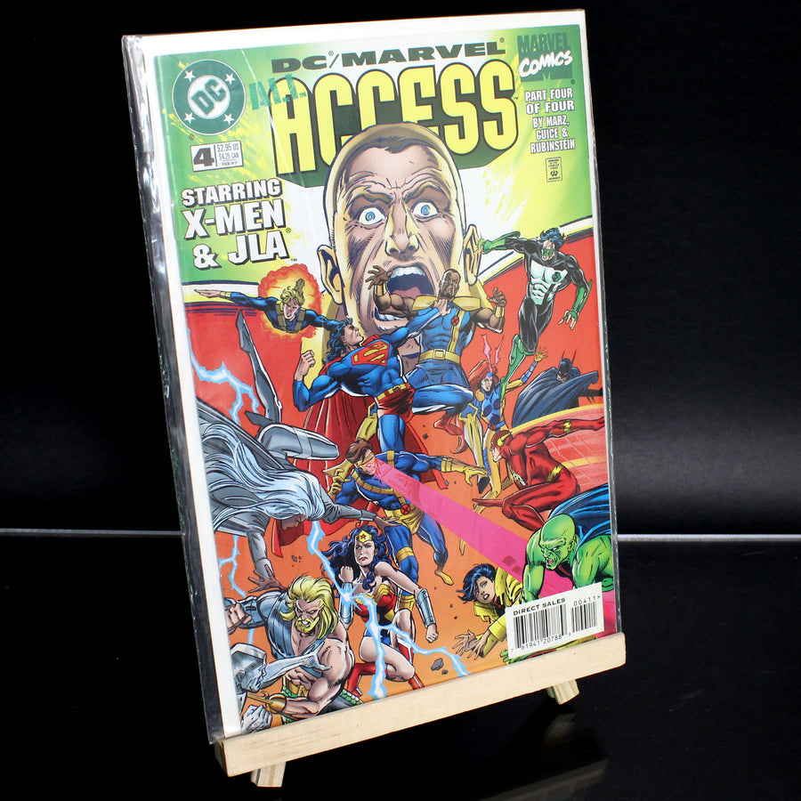 DC/Marvel Access #4 - Cover