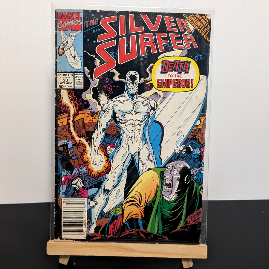 Silver Surfer #53 - Cover