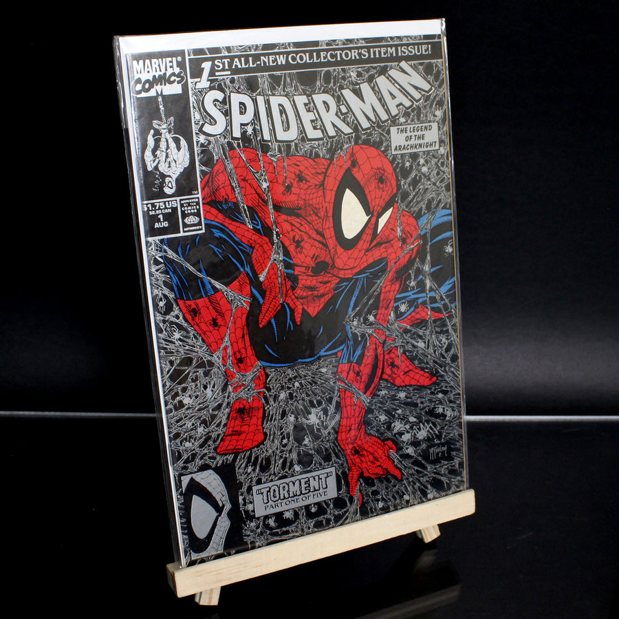 Spider-Man #1 - Silver Direct Edition (1990) - Cover