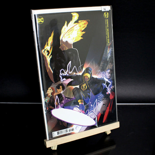 Static: Season One #1 - Cover C Nikolas Draper-Ivey New-School Variant - Cover