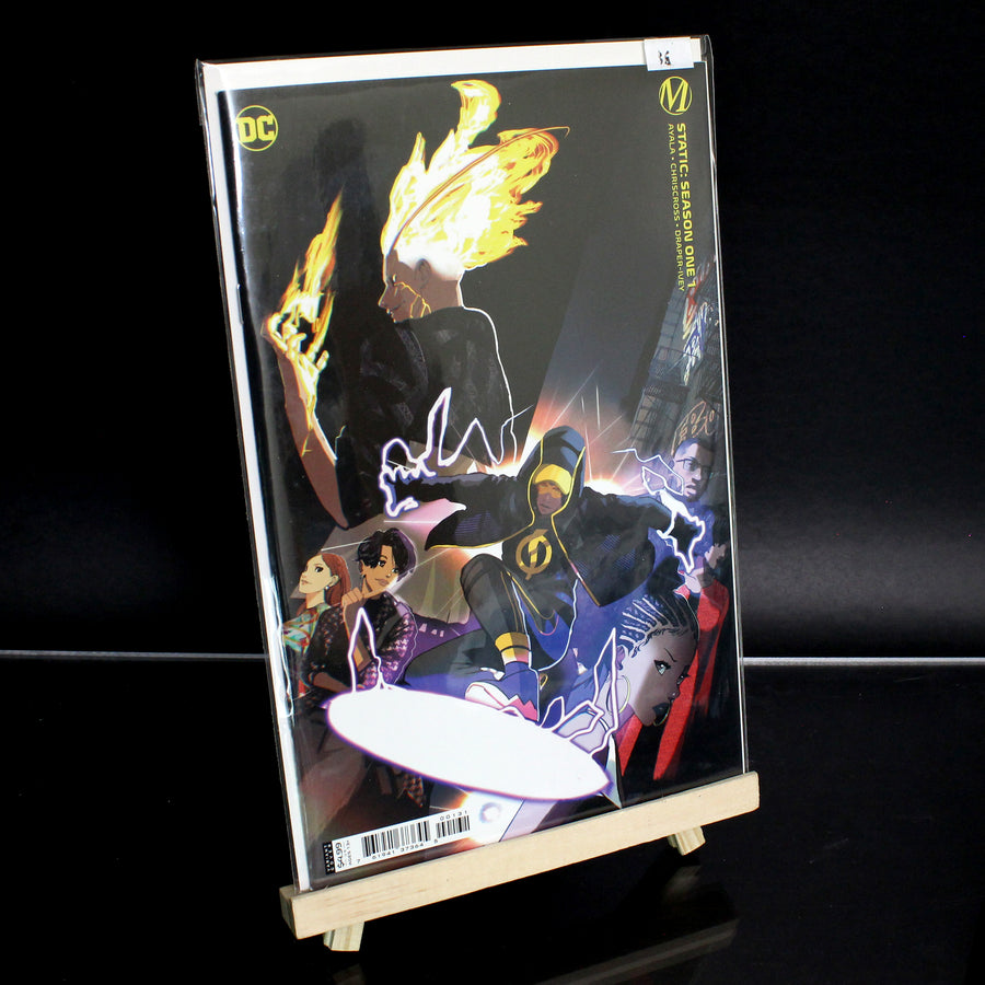 Static: Season One #1 - Cover C Nikolas Draper-Ivey New-School Variant - Cover