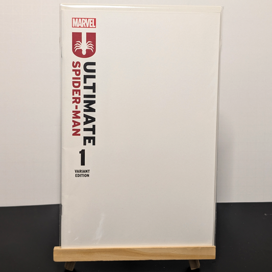 Ultimate Spider-Man #1 4th Printing Blank Variant