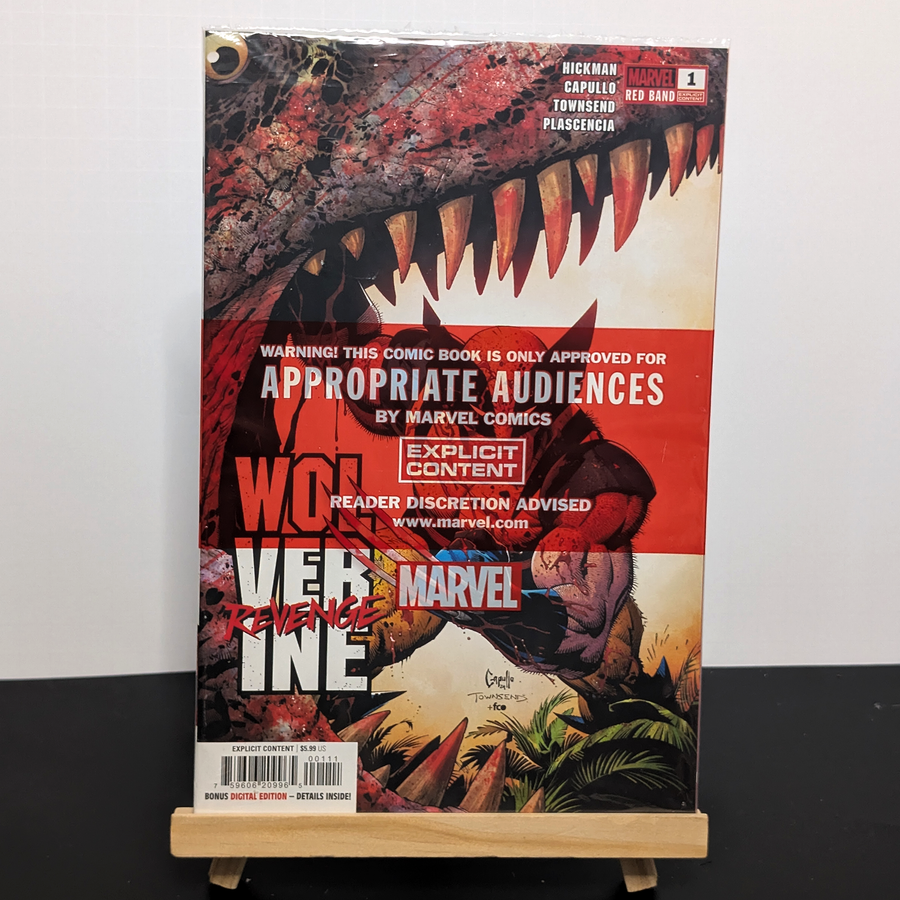 Wolverine: Revenge – Red Band Edition #1 - Cover