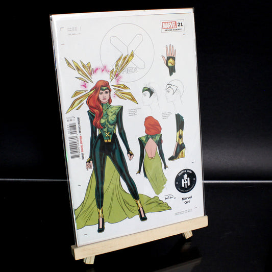 X-Men #21 - 1:50 Russell Dauterman Jean Grey Character Design Variant