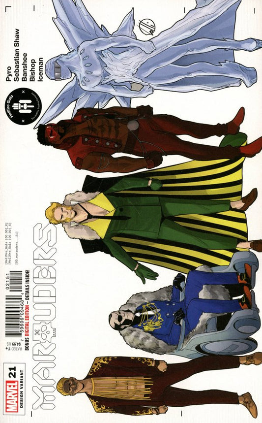 Marauders #21 Matteo Lolli Character Design Variant