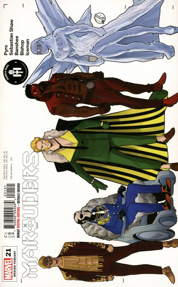 Marauders #21 Matteo Lolli Character Design Variant