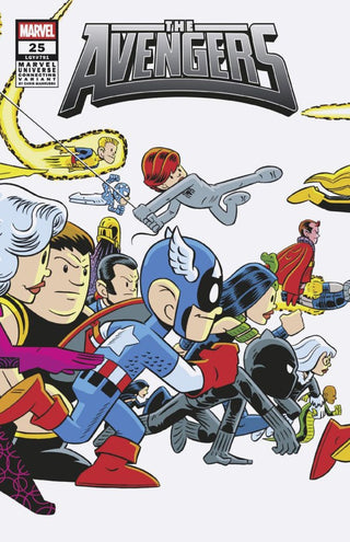 The Avengers #25 Chris Giarrusso Marvel Universe Wraparound Connecting Variant
