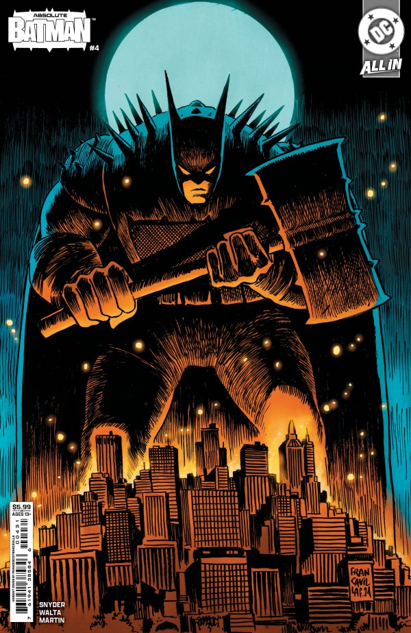 Absolute Batman #4 Cover C Francesco Francavilla Variant - Cover