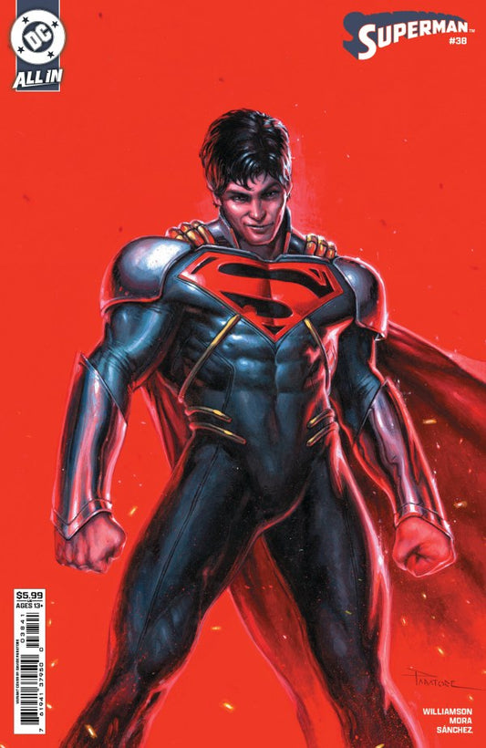 Superman #38 Cvr D Davide Paratore Card Stock Variant (The Reign of the Superboys) - Cover