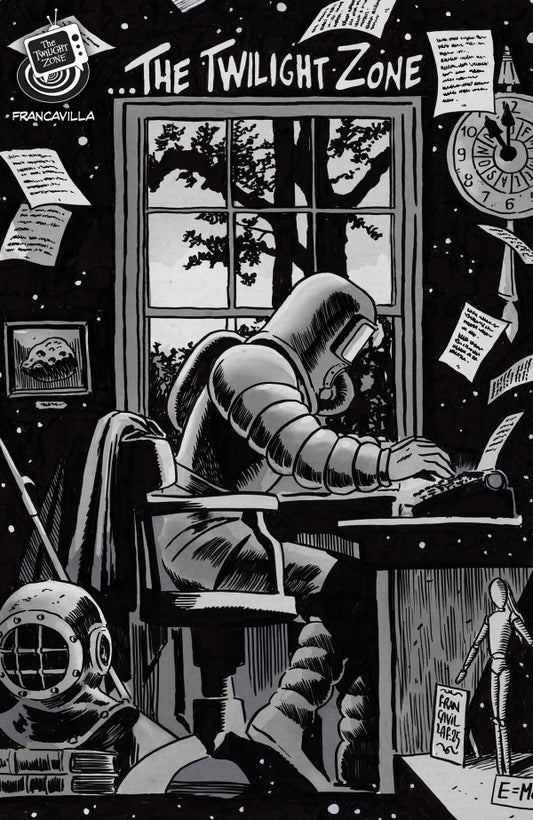 The Twilight Zone #5 Variant B Francavilla Connecting Cover - Cover