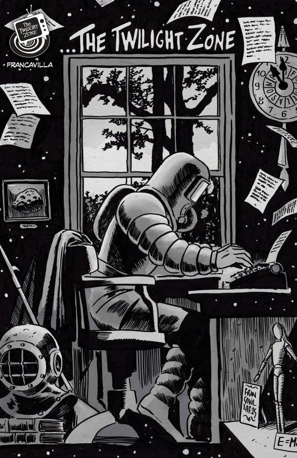 The Twilight Zone #5 Variant B Francavilla Connecting Cover - Cover