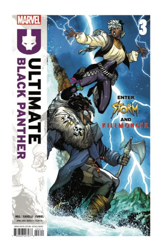 Ultimate Black Panther #3 - Cover