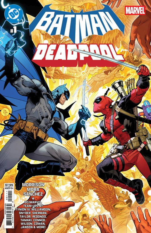 DC / Marvel: Batman / Deadpool #1 Cover U Blank Variant (Copy)