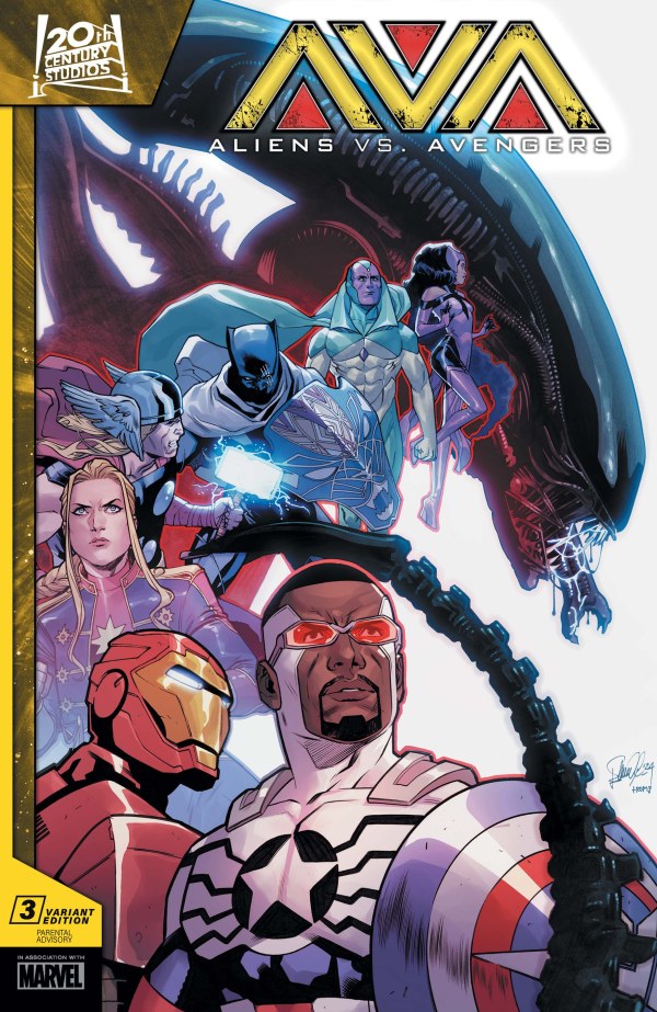 Aliens vs. Avengers #3 Elena Casagrande Variant