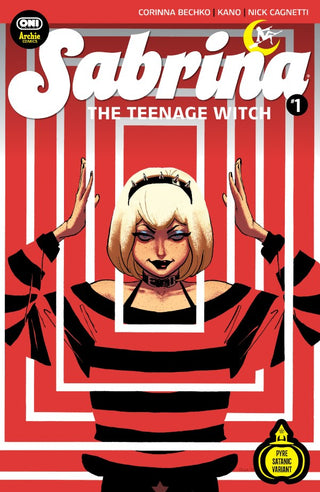 Sabrina the Teenage Witch #1 Cover W Chloe Brailsford Pyre Satanic Midnight Release Variant