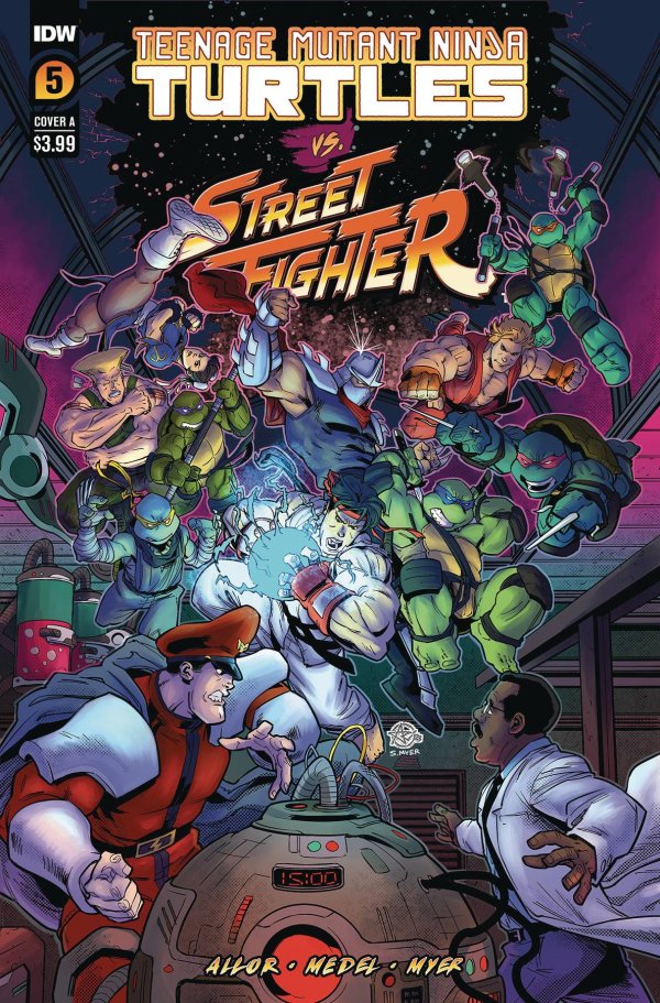 Teenage Mutant Ninja Turtles vs. Street Fighter #5