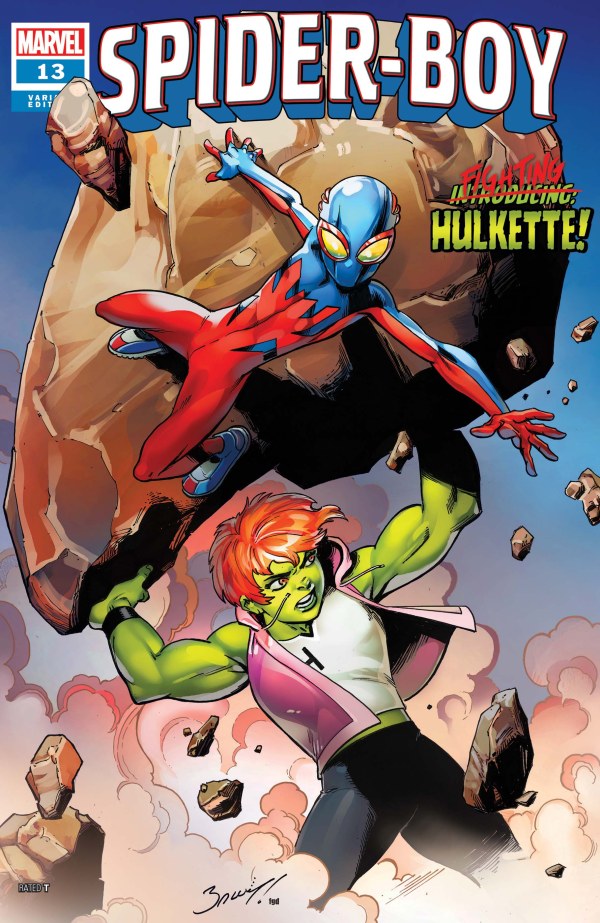 Spider-Boy #13 Mark Bagley First Appearance Spoiler Variant